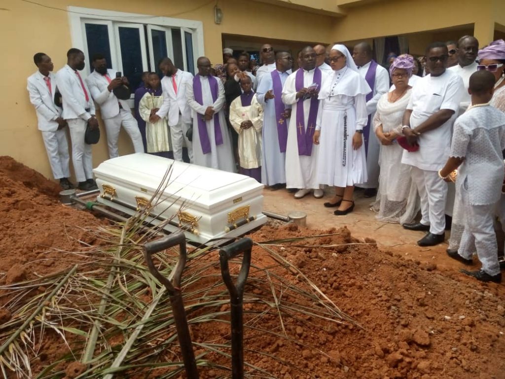 Titus  Nwosu Buried At Azia