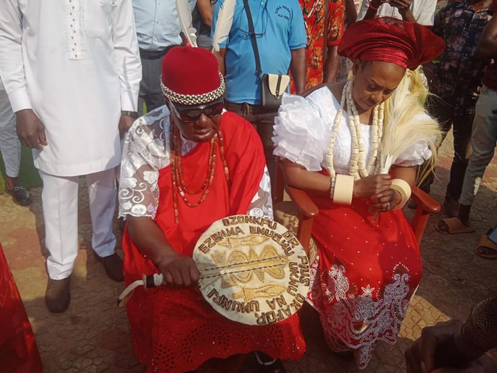 Pius Okafor Conferred Ozonkpu  Title Of Enugwu-Ukwu