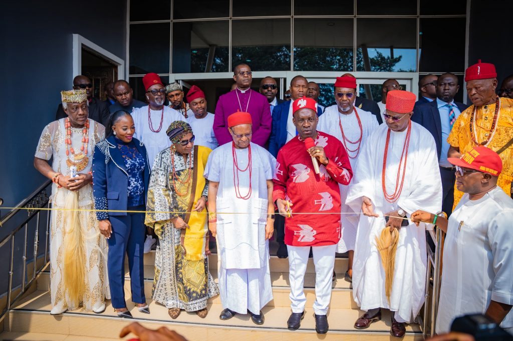 Anyaoku @ 91 : Soludo Inaugurates Emeka And Bunmi Anyaoku Foundation Centre At Obosi