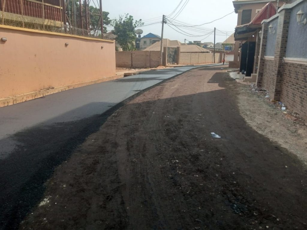 Eight Road Projects Ongoing In  Agulu Awka Community To Be Completed Next Month