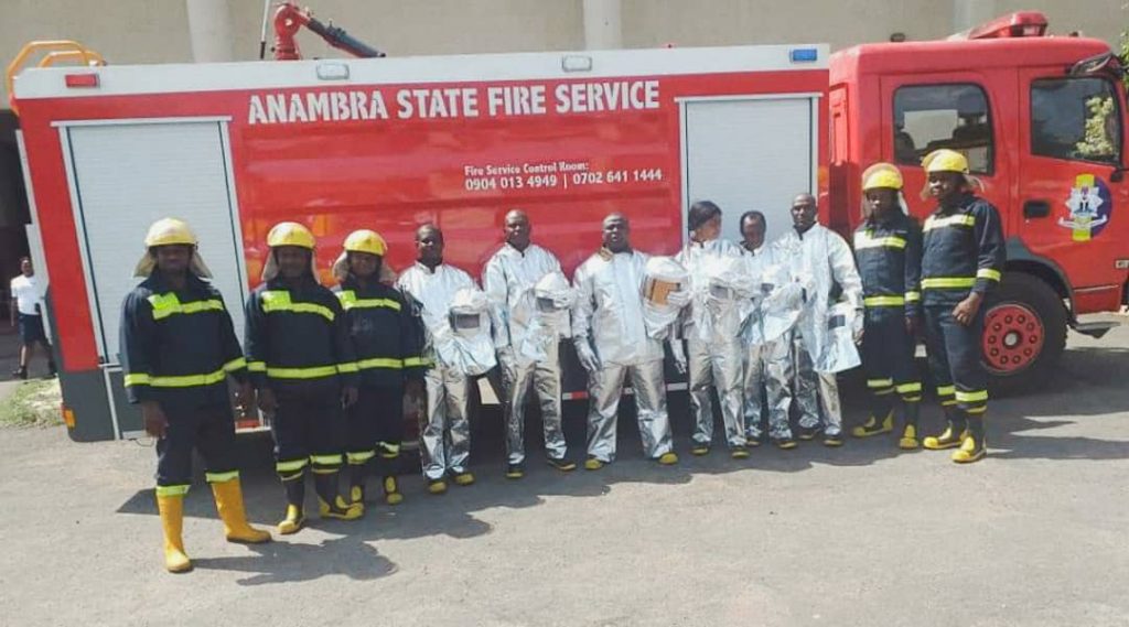 Anambra  Govt Commends State Fire Service For Prompt Response To Valuation House Fire Outbreak