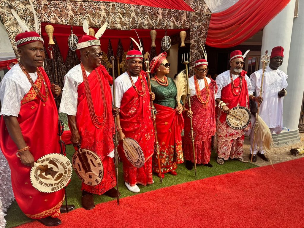 Ikechukwu Okoye Initiated Into  Ozomkpụ Society Of Enugwu-Ukwu Community