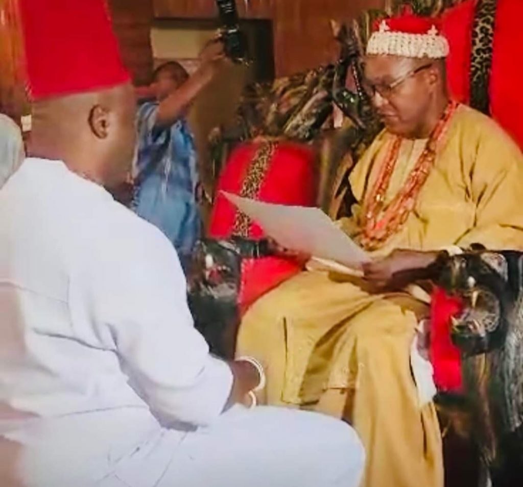 Anambra State Govt Suspends Igwe Damian Ezeani Of Neni As Traditional Ruler