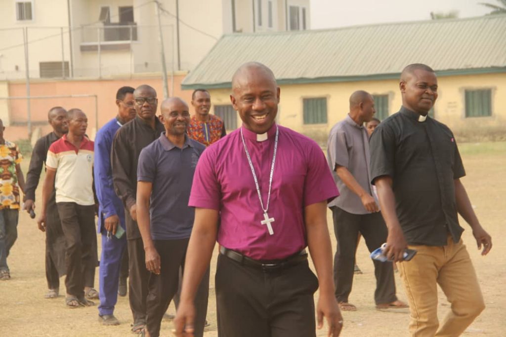 Bishop Amah Introduces Sporting Events As Part Of Evangelism In  Ogbaru Diocese