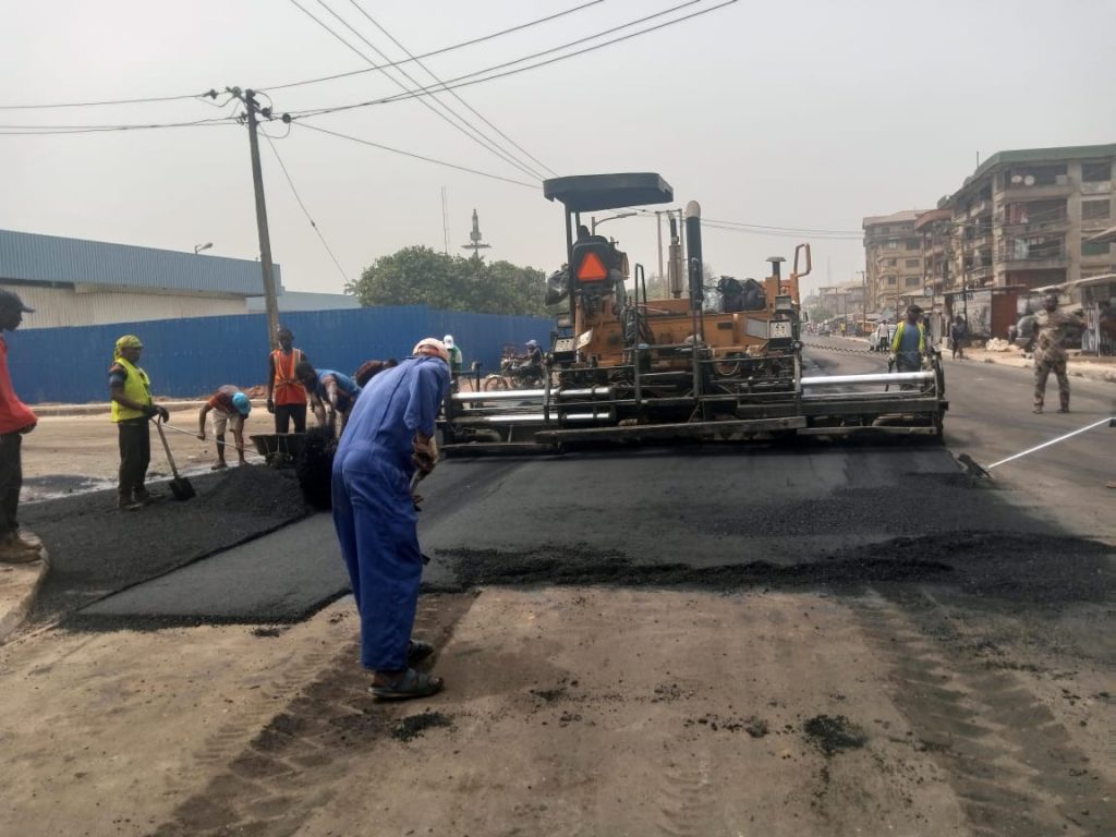 Port Harcourt Road Onitsha  Asphalted