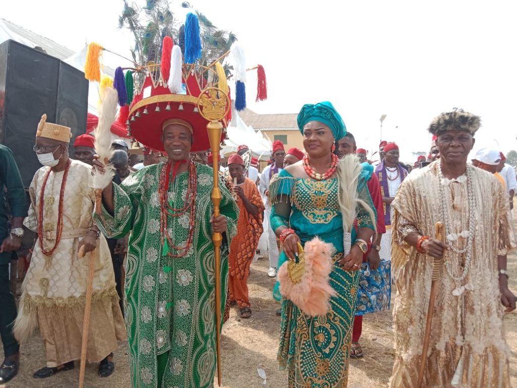 Igwe Ejiofor Of Enugwu-Out  Aguleri Celebrates Second Ovala Festival