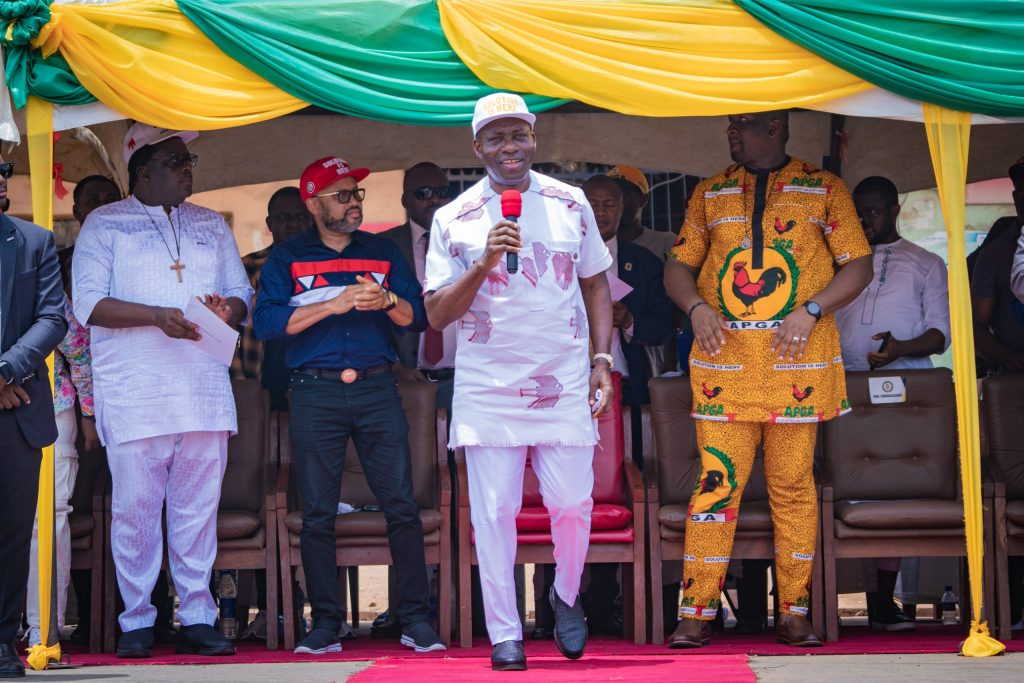 Soludo  Inaugurates Road Projects In Onitsha