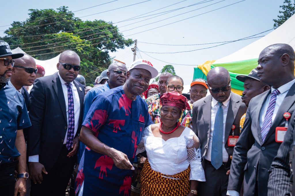 Soludo Inaugurates Okpunoeze Road Nnewi