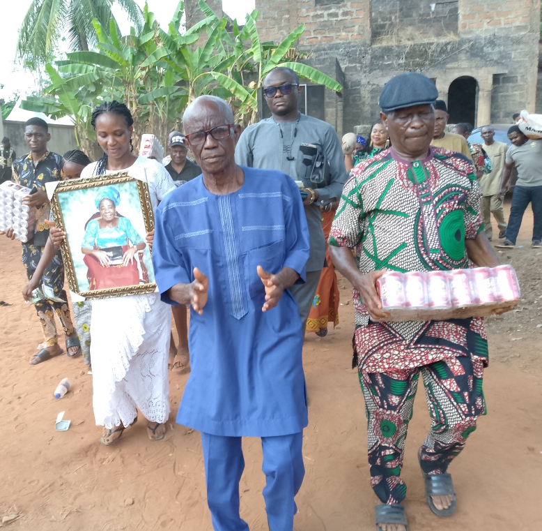 Late Mrs Franca Ezue Buried  in Umuenu Village Umuawulu