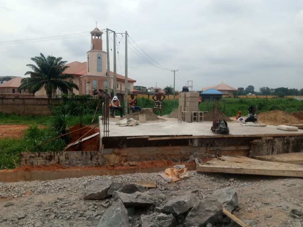 Work Advances On Access Road To Solution Fun City Awka