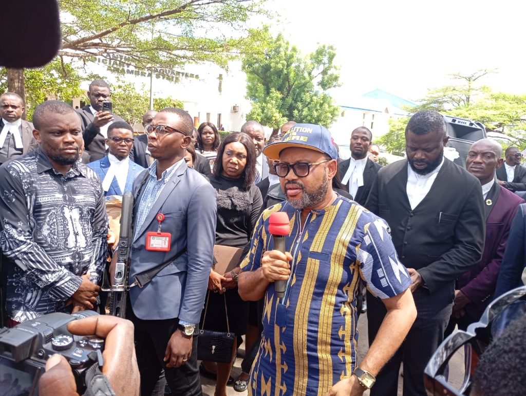 Soludo Reassures Of Rescuing Kidnapped Lawyer, Goes After Killers Of Awa As NBA Protests In Awka