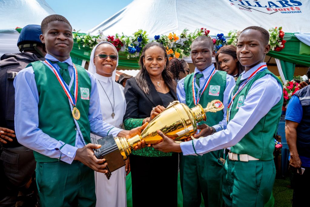 National Quiz And Debate Championship : Mrs Soludo Commends Students  Of Michael Tansi Memorial Secondary School Aguleri