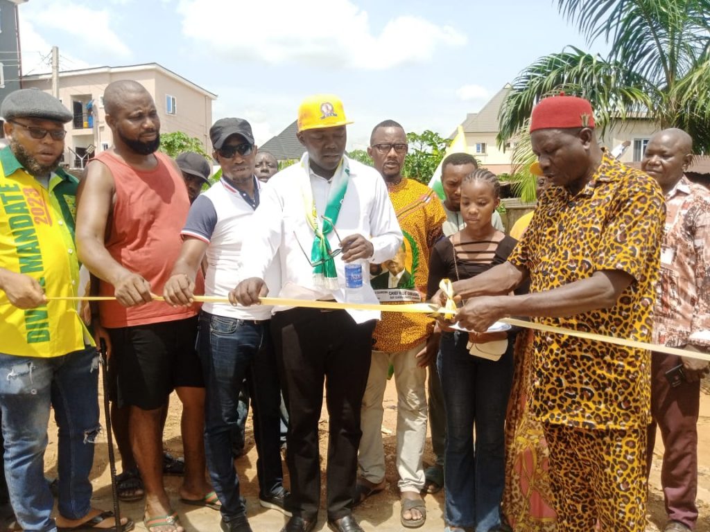 Ex – Councilor Constructs Culverts At Amawbia