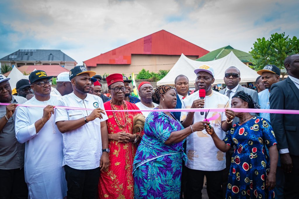 Street Trading : Soludo Inaugurates  Solution Arena In Awka