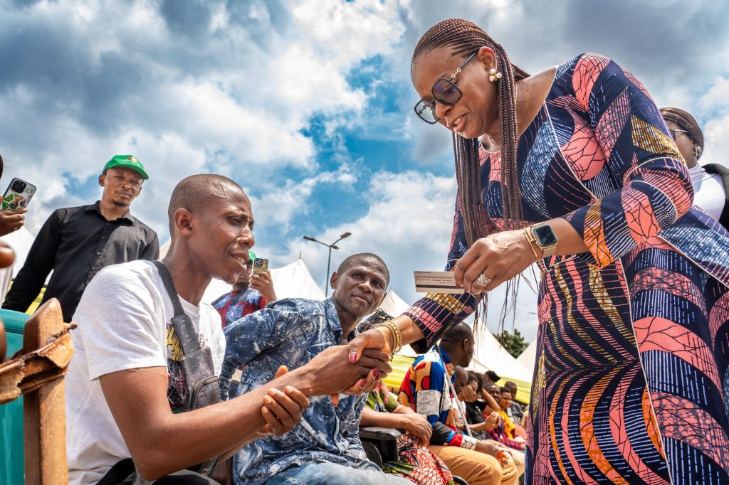 Mrs Soludo  Enrols 1,000 Persons With Special Needs Into Anambra Health Insurance Scheme.