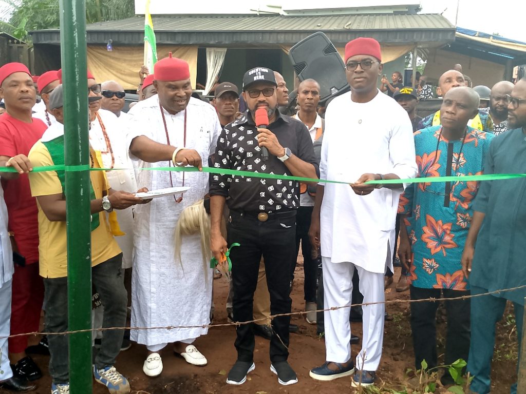 Anambra State Deputy Governor Inaugurates Solar-powered Street Lights Installed By Lawmaker At Nimo