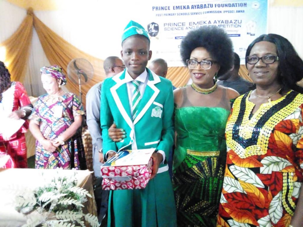 Makua Nwosu Wins Prince Emeka Ayabazu Science Quiz And Fair Competition In Awka