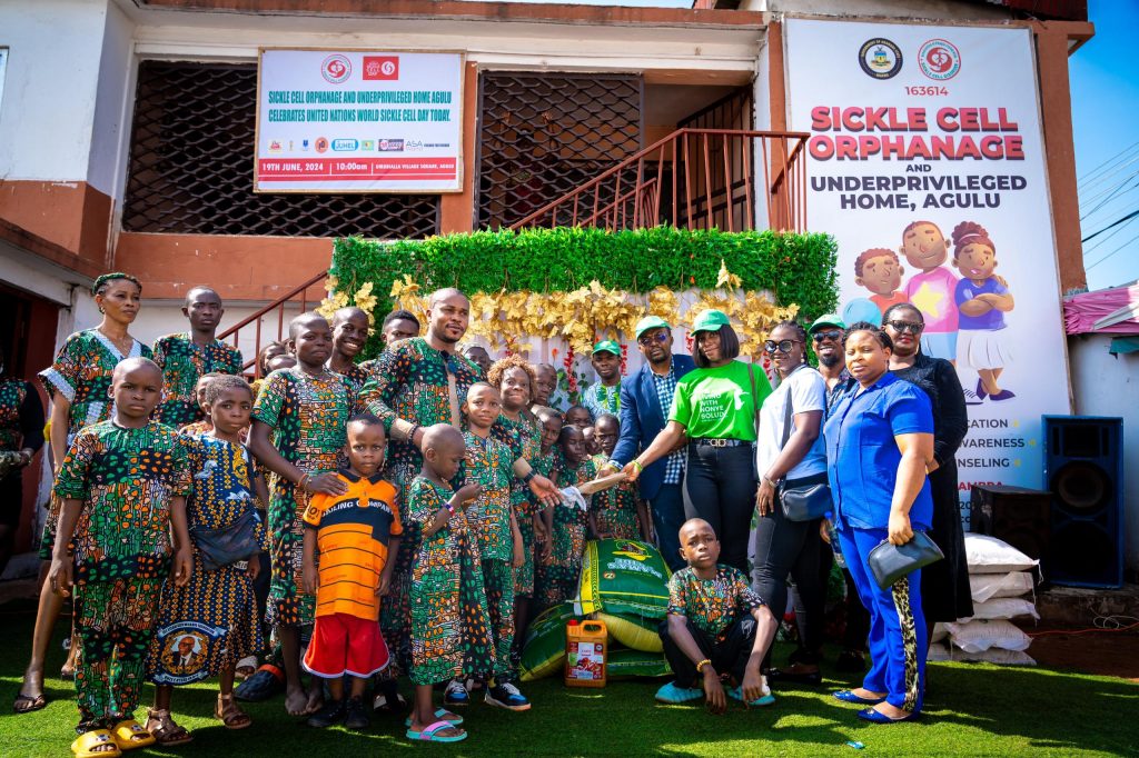 World Sickle Cell Day : Mrs Soludo Gives Succour To   Sickle Cell Orphanage And Underprivileged Home Agulu