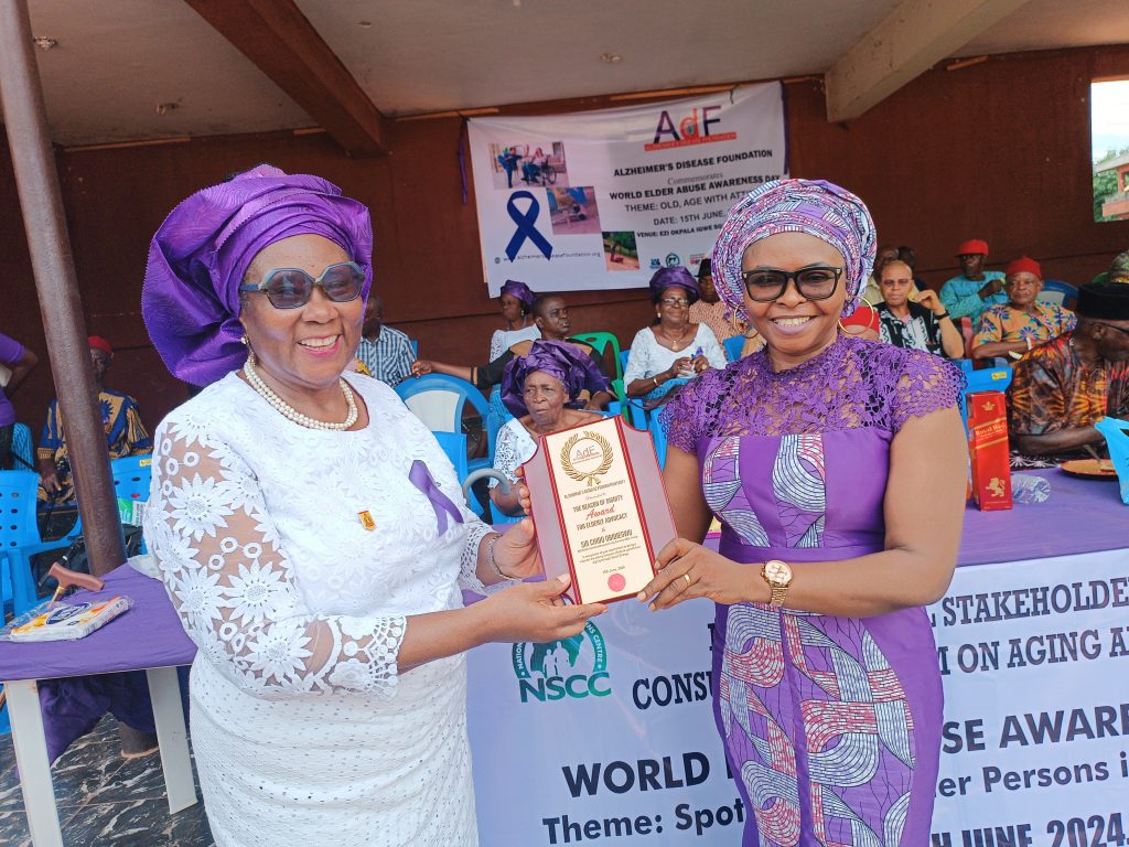 Alzheimer Disease Foundation Restates Resolve  To End Abuse Of Elderly Persons