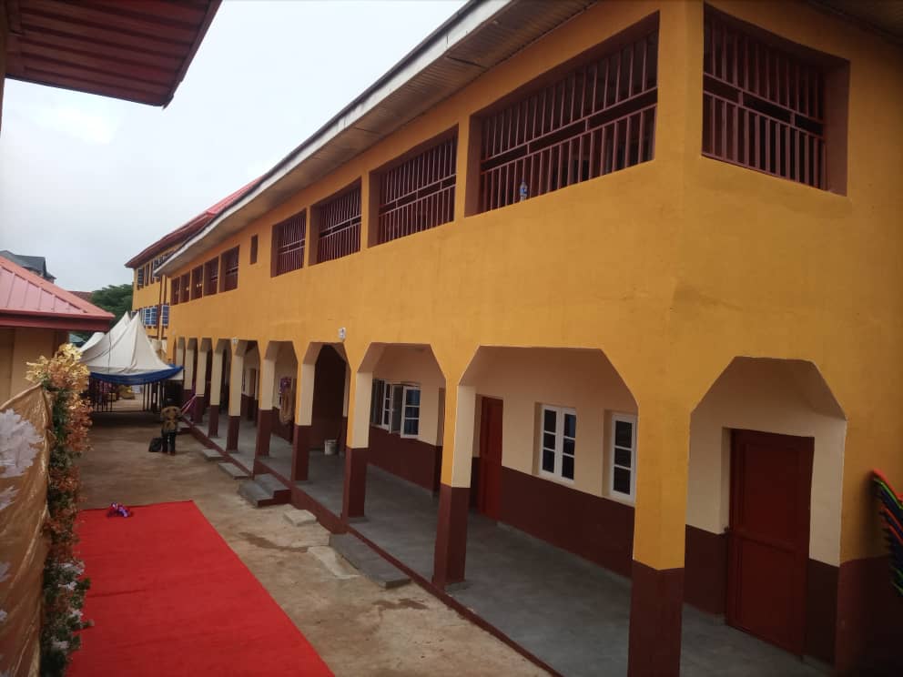 Dormitory Facility, Classroom Block For Physically  Challenged Students Of Odoakpu Central School  Onitsha Dedicated