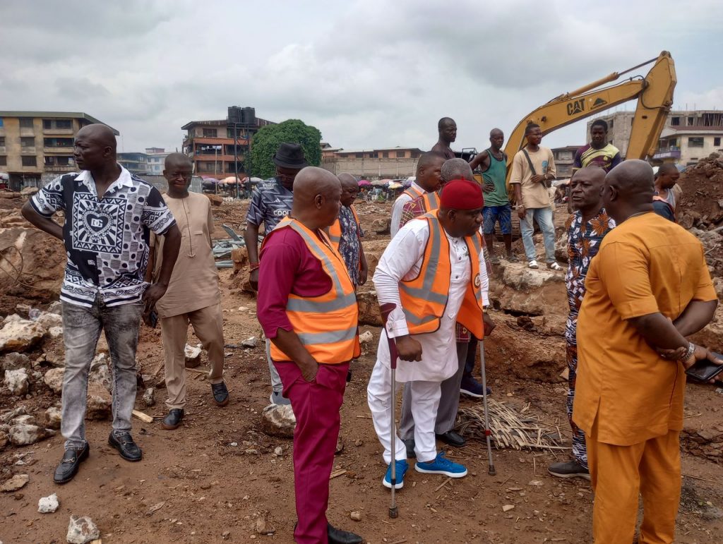 Panel Of Inquiry Visits Building Collapse Sites At Ochanja, DMGS