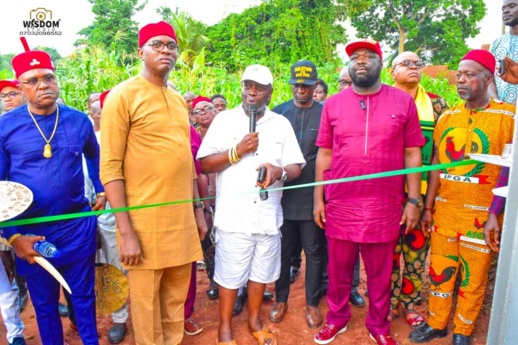 Anambra Deputy Majority Leader Provides Water Project For Constituents At Nimo