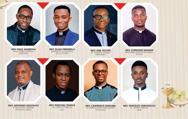 Bishop Ezeokafor Ordains Eight Priests In Awka