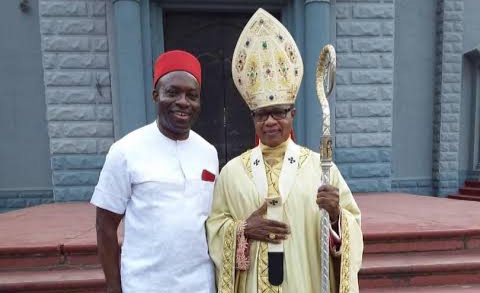 Soludo Felicitates Archbishop Okeke On Ordination Anniversary