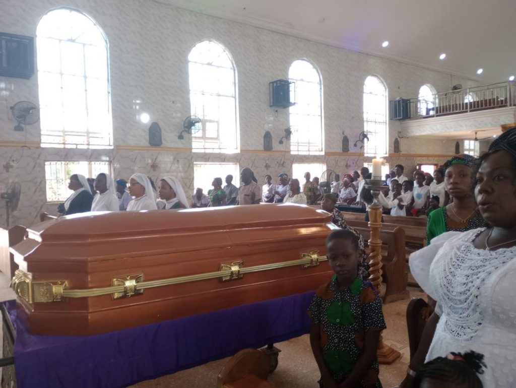 Late Mrs. Christiana  Nwosu Laid To Rest At Adagbe Abatete