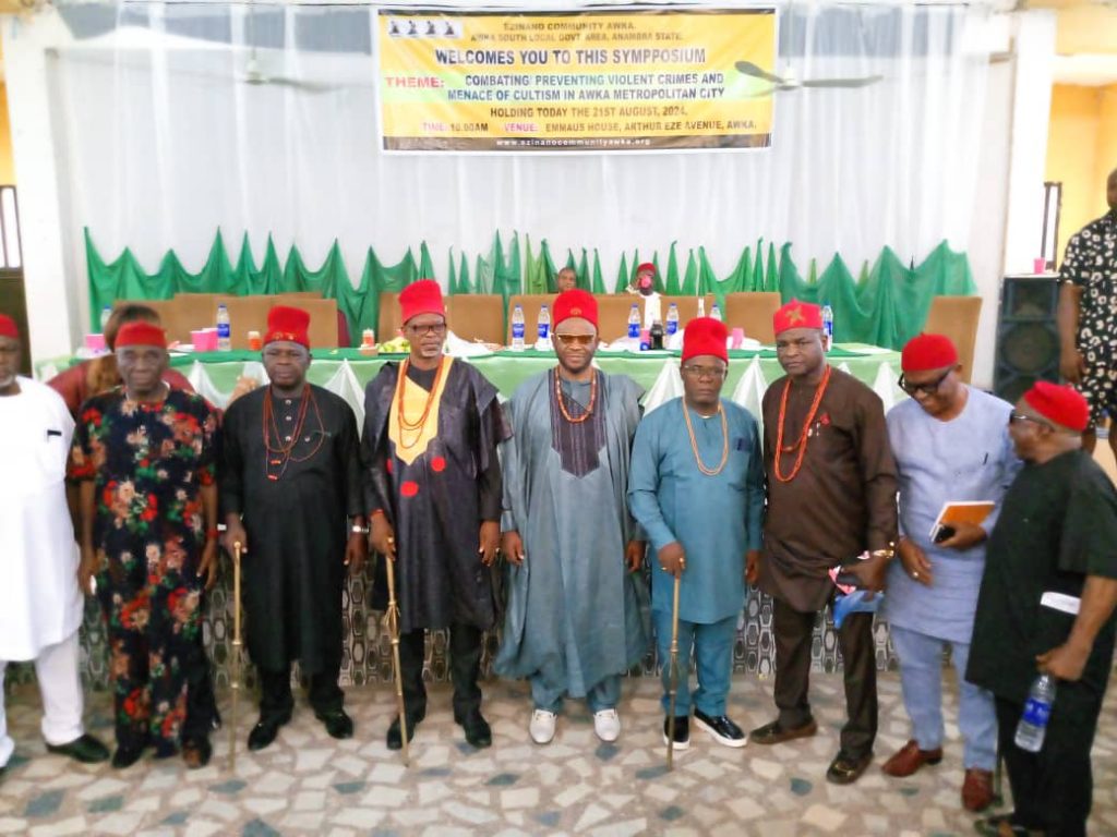 Ezinano Community Awka Organizes  Symposium  On Security In Awka