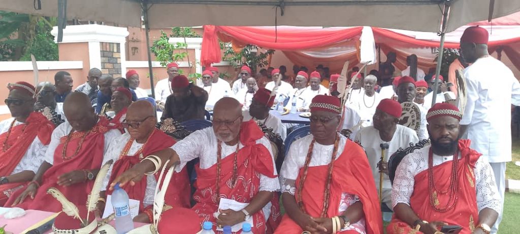 Legal Luminary,  Ugwunna , Wife Inducted Into  Ozonkpu Enugwu-Ukwu Na Umunri Society