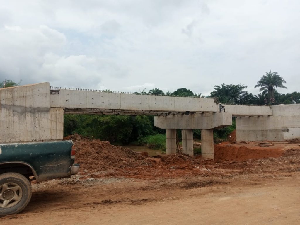 Launching Of Beams On Ezee River Bridge Project  In Akwa Ozubulu Completed