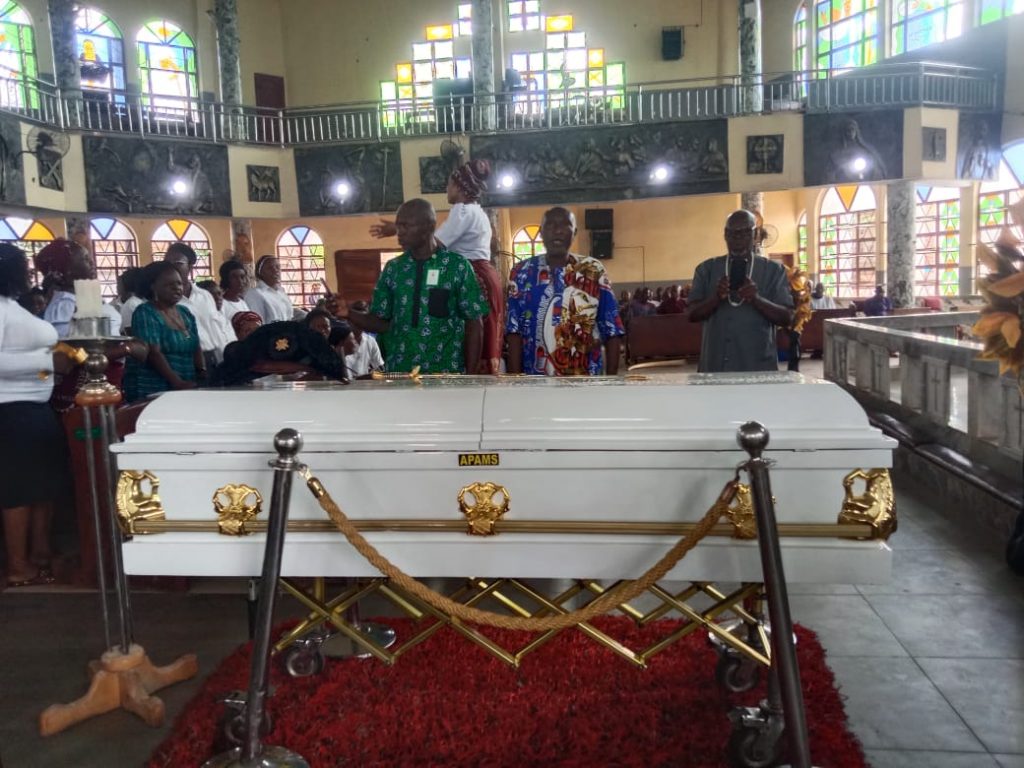 Late  Micheal Mgbajiaka  Buried In Nimo