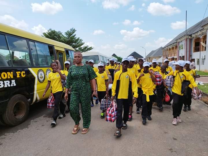 National Youth Games : Mrs Soludo Hails  Anambra Athletes