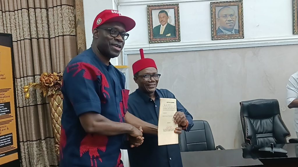 Governor Soludo Swears In New Information Commissioner, Mefor 