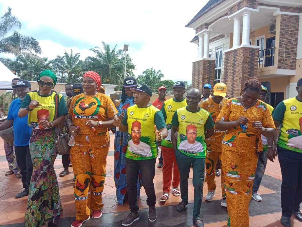 Ochendo Vanguard For Soludo Drums Support For APGA Candidates