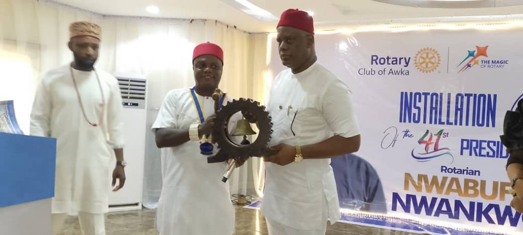 Rotary Club Of Awka Honours Mrs Soludo With Humanitarian Service Award, \Installs Nwankwo 41st President