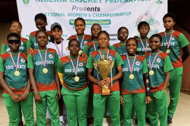 Edo State Women’s Cricket Team Wins MKO Abiola Cricket Oval in Abuja