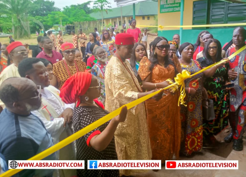 Educate Enugwu-Agidi Committee Hands Over Remodeled Laboratory Complex To Community Secondary School, Enugwu-Agidi