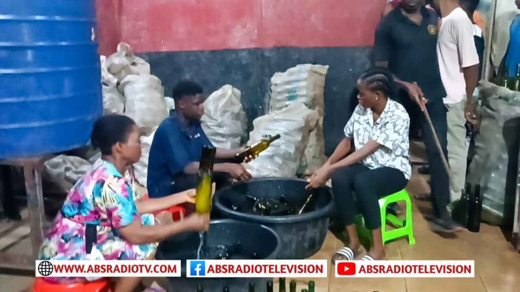 Illegal Wine Production Facility Uncovered In Onitsha, Seven Suspects Arrested