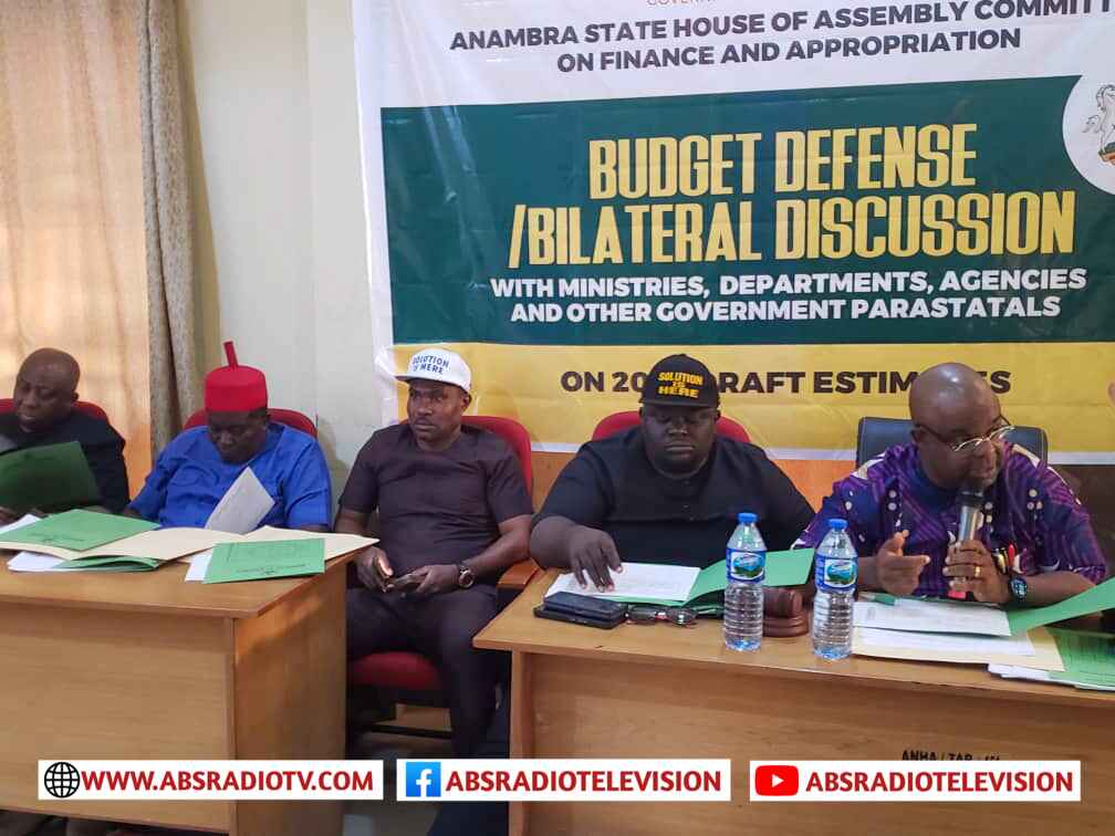 2025 Budget Defense By MDAs On Going At Anambra State Assembly