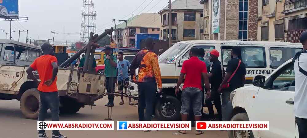 Anambra State Govt Relocates Illegal Motor Parks In Onitsha