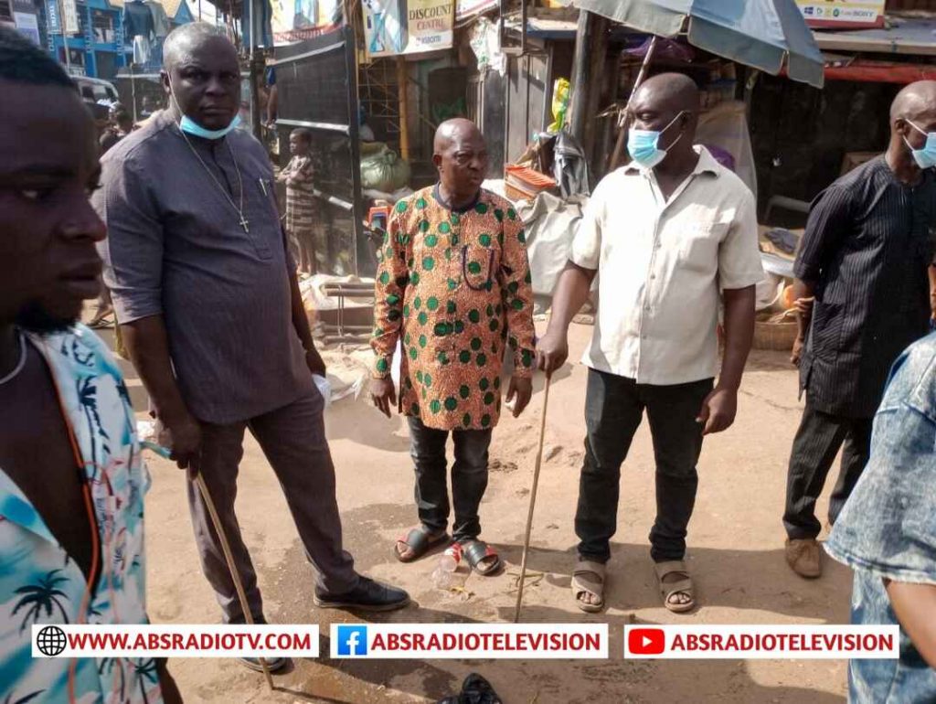 Eke Awka Market Traders Carry Out Sanitation Exercise