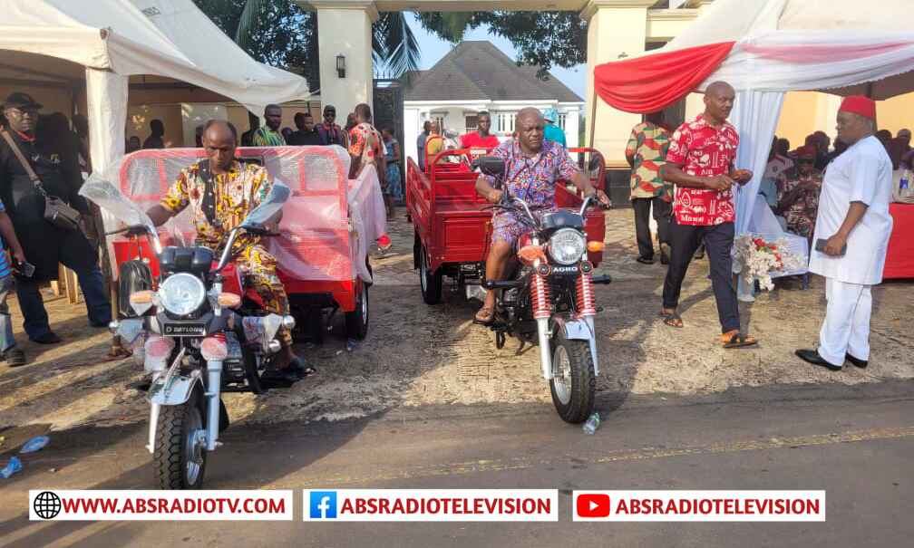 ZEPH Care Foundation Adazi-Ani Chapter.Distributes Agro Tricycle Tippers  To Indigenes