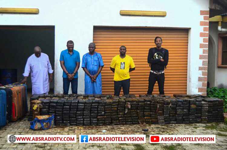 2.1 Tons Cocaine Seizure: 4 Drug Lords Get 28yrs In Jail, Forfeit VGC Houses, N67m, $50,000