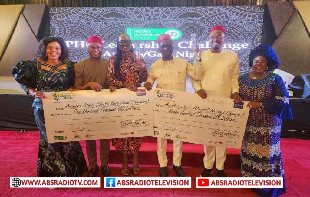 Anambra State Wins Awards At National Primary Healthcare Leadership Challenge, Best In Nigeria, Best Southeast