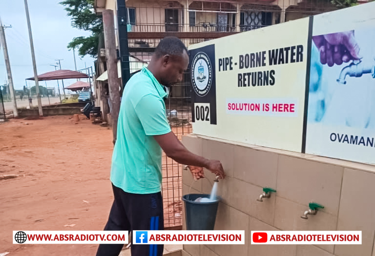 Jubilation In Onitsha As More Households Access Pipe Borne Water After Many Decades