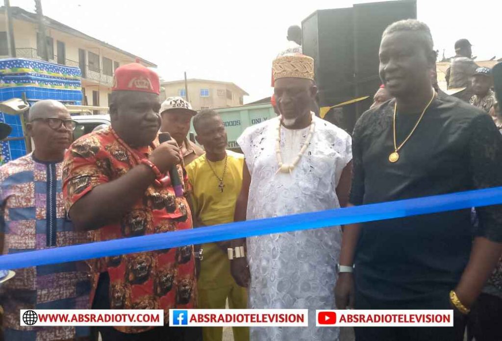 Philanthropist Otti Inaugurates Road Project, Presents Houses, Cash To Indigent Persons