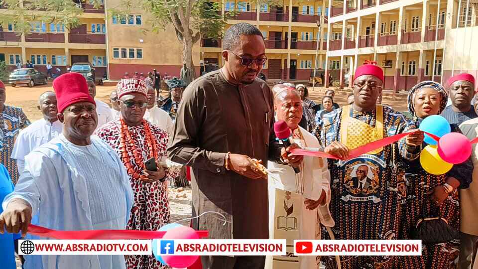 Soludo Inaugurates School Buildings At Community High School Akwaeze