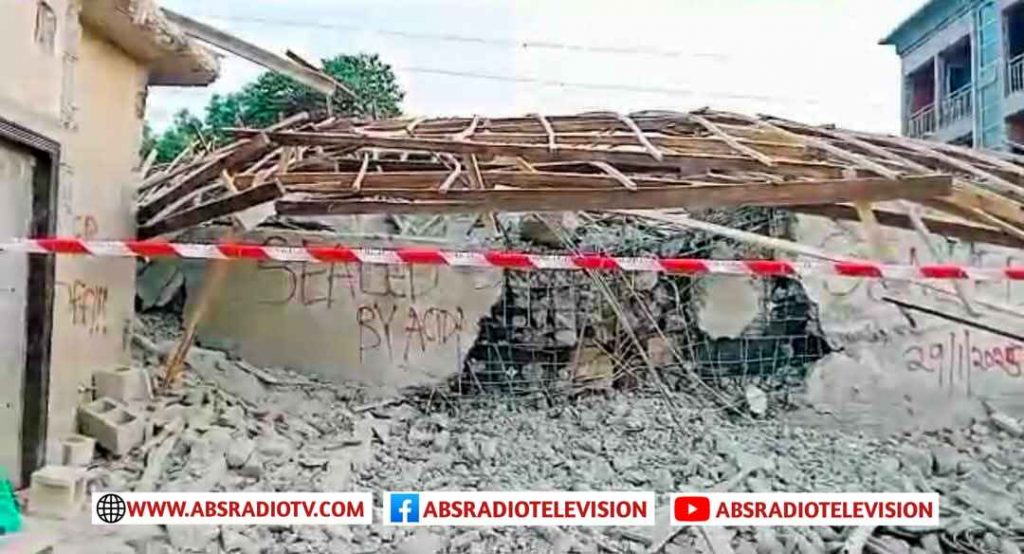 Building Under Construction Collapses In Awka